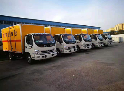 昌化镇爆破器材运输车